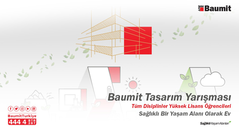 Baumit Tasarım Yarışması: “Sağlıklı Bir Yaşam Alanı Olarak Ev”