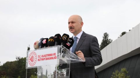 Bakan Karaismailoğlu, Çamlıca Kulesi’nde İncelemelerde Bulundu