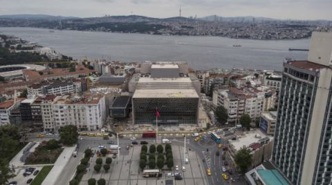 Taksim'in Yeni Silüeti AKM ile Ortaya Çıktı