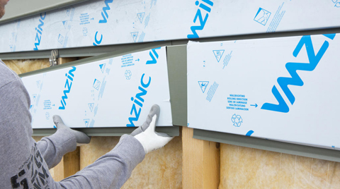 VMZINC® Zeta- Interlocking Panel