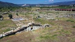 Magnesia Antik Kenti'ndeki Kazılarda Hedef Zeus Tapınağı