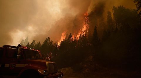 ABD'de 'Caldor' Yangını Nedeniyle Acil Durum İlan Edildi