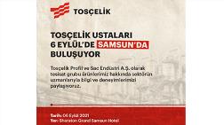 Tosçelik Ustaları Samsun, Trabzon ve Bursa’da Buluşuyor