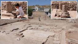 Perre Antik Kenti'ndeki Kazılarda Sütun ve Yazıtlar Bulundu