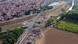 Halkalı-Kapıkule Demir Yolu’nun Viyadük Çalışmaları Sürüyor