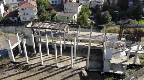 Çekmeköy'de 4 Yıl Önce Başlanan İtfaiye İstasyonu Tamamlanamıyor