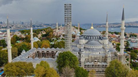 Sultanahmet Camii Restorasyonunda Sona Yaklaşıldı