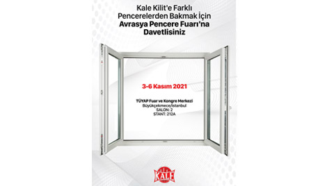 Kale Kilit, Avrasya Pencere Fuarı’nda 