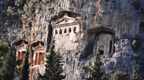 Dalyan'daki Kaya Mezarları Koruma Altına Alınıyor