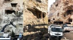 Tarihi Mağaralar İş Hanı Projesi için Tahrip Edildi