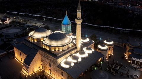 Mevlana Müzesi'nin 'Yeşil Kubbe'sinde Restorasyon Sona Erdi