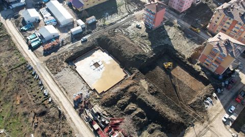 Bozkurt'ta Yeni Konutların İnşasına Başlandı