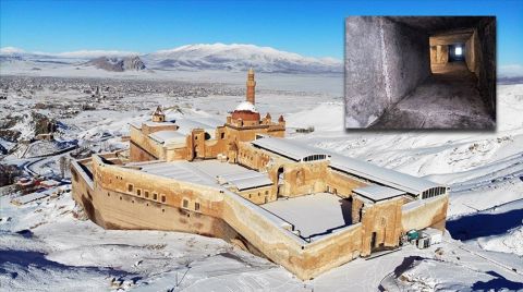 İshak Paşa Sarayı'nda 'Merkezi Isıtma Sistemi' İzleri