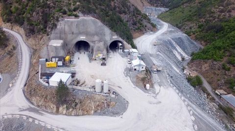 Yeni Zigana Tüneli'nde Işık Yarın Görünecek