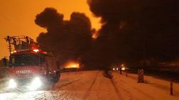 Kahramanmaraş'ta Petrol Boru Hattında Patlama