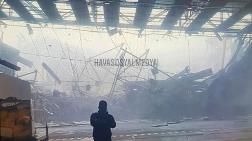 İstanbul Havalimanı’nda Çatı Çöktü