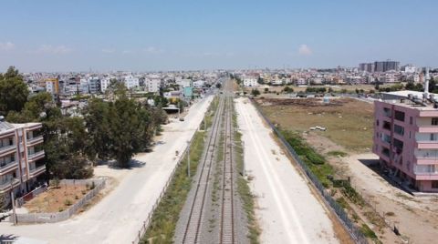 Demiryolu Tarsus’u İkiye Bölecek 