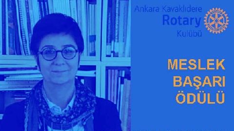 Tezcan Karakuş Candan’a “Meslek Başarı Ödülü”