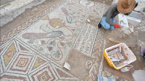 Hadrianaupolis Antik Kenti'nde "Tessera" Restorasyonu Sürüyor