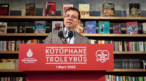 Kütüphane Troleybüs Hizmete Açıldı