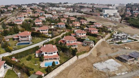 İnşaat Nedeniyle Kayan Villalarda Son Durum Görüntülendi