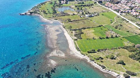 Deniz Çekilince Antik Liman Ortaya Çıktı