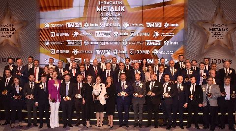 İhracatı Rekora Taşıyan ‘Metalik Yıldızlar’ Ödüllerini Aldı