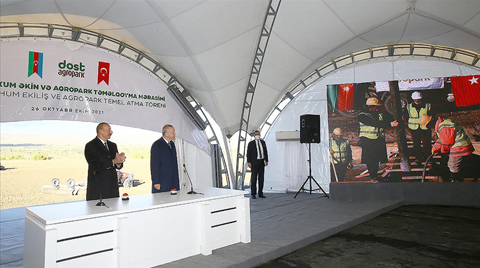 "Zengilan'daki Dost Agropark Projesi Örnek Olacak"