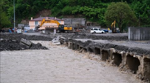 Kastamonu'da Derelerin Taşmasıyla 15 Köprü Zarar Gördü