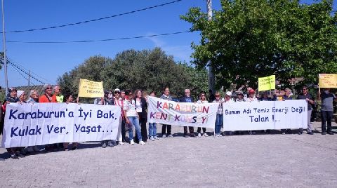 Karaburun’da Halk GES’e İzin Vermedi