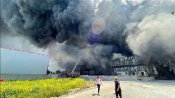 Bursa'da Yalıtım Fabrikasında Yangın