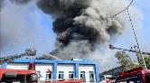Arnavutköy'de 2 Fabrikada Yangın 