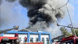 Arnavutköy'de 2 Fabrikada Yangın 