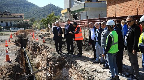 Fethiye’nin 30 Yıllık Kanalizasyon Sorunu Bitiyor