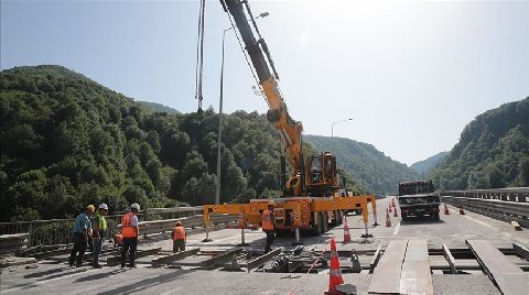 Bolu Dağı Tüneli Viyadüklerinde Çalışmalar Sürüyor