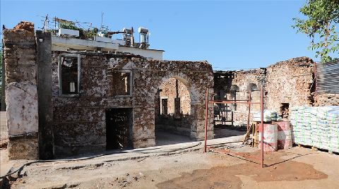 Yangında Zarar Gören Tarihi Bina, Devlet Konuk Evi Olacak