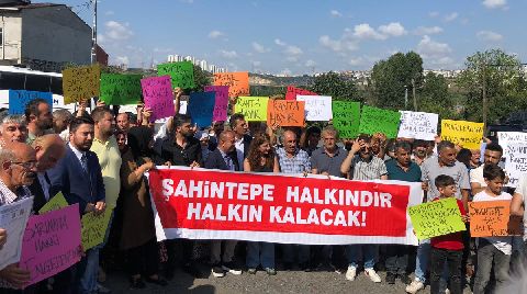 Kanal İstanbul Sürgününe Karşı Eylem