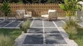 Bahçeler QUA Granite’in Vitoria Anthracite Ürünü ile Yenileniyor