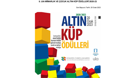 5. UIA Mimarlık ve Çocuk Altın Küp Ödülleri 2020-23 