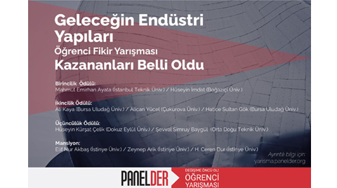 DEĞİŞİME ÖNCÜ OL! PANELDER Öğrenci Yarışması Kazananları Belli Oldu DEĞİŞİME ÖNCÜ OL! PANELDER Öğrenci Yarışması Kazananları Belli Oldu