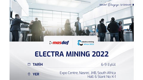 Masdaf, Electra Mining Africa Fuarı’nda