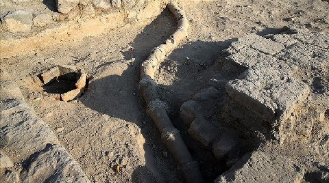 Selçuklu Sarayının 800 Yıllık Su Kanalları Gün Yüzüne Çıkarılıyor