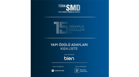TürkSMD 15. Mimarlık Ödülleri'nde Yapı Dalında Finale Kalan Projeler Belirlendi TürkSMD 15. Mimarlık Ödülleri'nde Yapı Dalında Finale Kalan Projeler Belirlendi