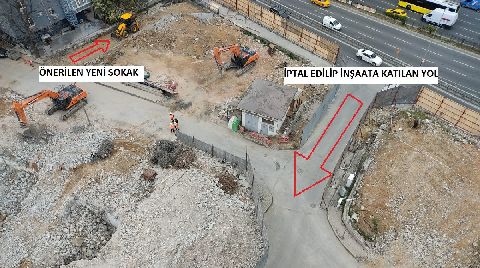 Lüks Konut Projesinde ‘Yol’ Krizi