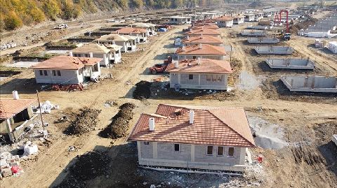 Bartın'da Evi Baraj Altında Kalacaklara Yeni Konut Yapılıyor
