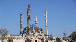 Selimiye Camisi'nde Restorasyon Sürüyor