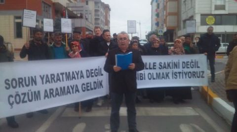 Pendik’te Çözülemeyen Tapu Sorunu için Eylem Yaptılar