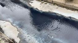 Ayvalıdere'de Mavi Renkte Akan Su Endişe Yarattı