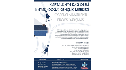 Kartalkaya Dağ Oteli, Kayak Gençlik Merkezi Öğrenci Mimari Fikir Projesi Yarışması 