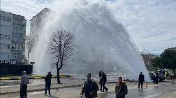 Trabzon'da Ana Su Hattı Patladı
